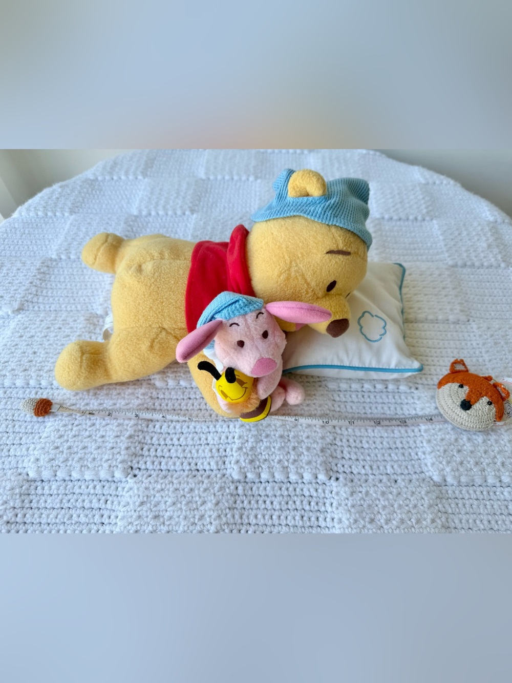 Vintage Fisher-Price Disney Winnie the Pooh "Sing Me to Sleep" Soother plush
